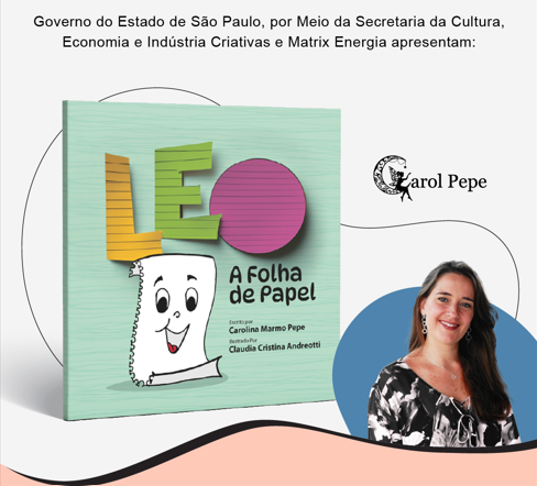 Livro "Léo - A Folha de Papel" - Divulgação