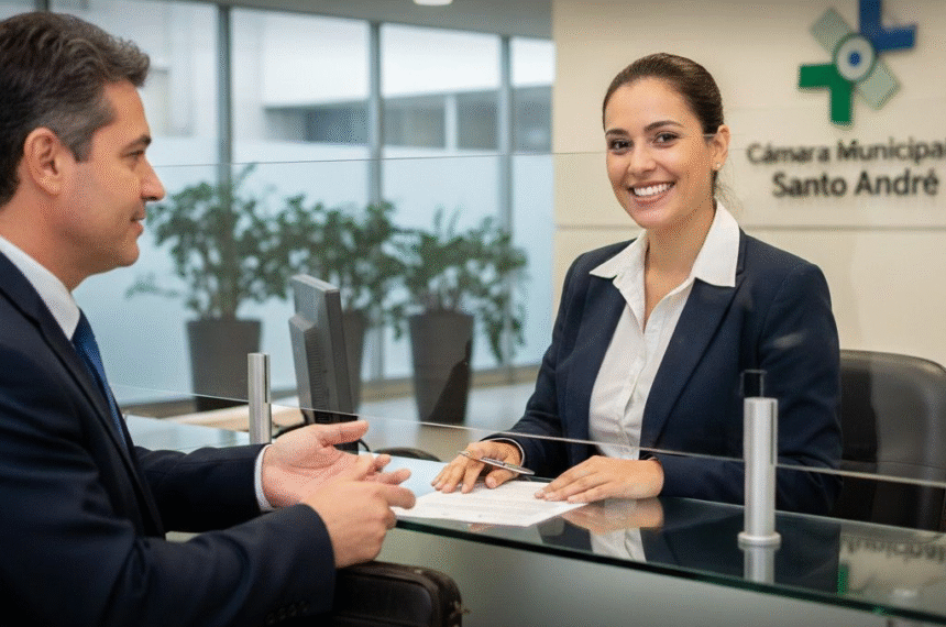 No Dia do Servidor Público, Carlos Ferreira homenageia Câmara