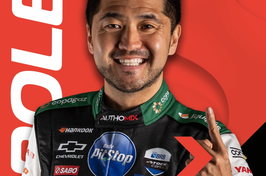 Rafael Suzuki conquistou sua primeira pole na Stock Car, destacando-se com 1min29s114 - Divulgação