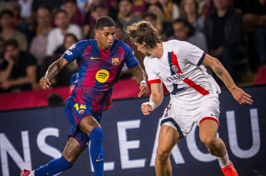 PSG vira em cima do Barcelona pela Champions League