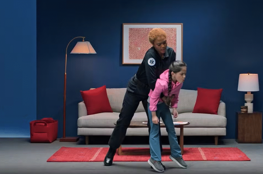 Desengasgo - Manobra de Heimlich