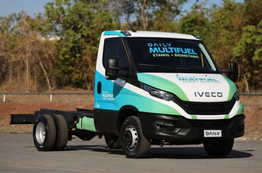 Protótipo Iveco Daily Multifluel - Transporte
