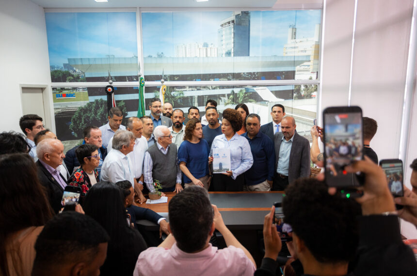 Entrega da LOA 2026 à Câmara de São Bernardo - Brenner Oliveira/PMSBC