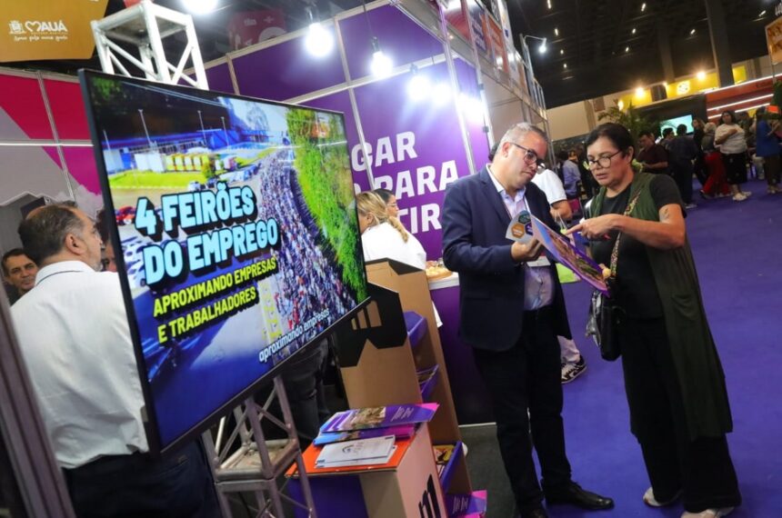 Prefeito de Mauá, Marcelo Oliveira, esteve presente na Feira do Empreendedor 2025 - Evandro Oliveira - PMM