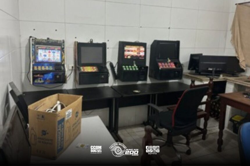 PM - Máquinas caça-níqueis