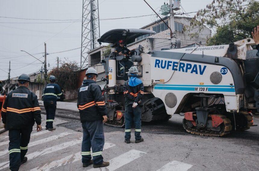 Programa Minha Rua Nova - Jardim Industrial - Brenner Oliveira/PMSBC
