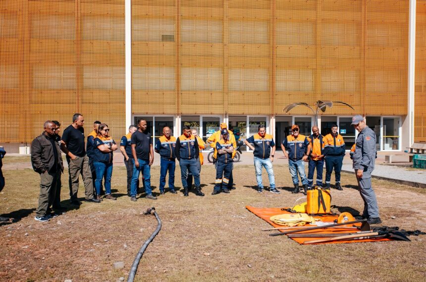 Simulado na Rodovia Anchieta da Defesa Civil de São Bernardo - Divulgação/PMSBC