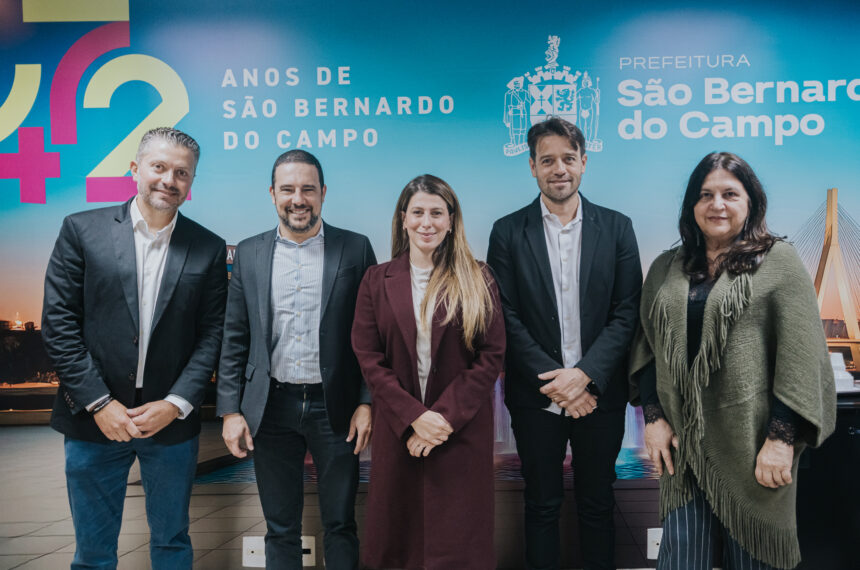 Visita Scania à prefeitura de São Bernardo - Brenner Oliveira/PMSBC