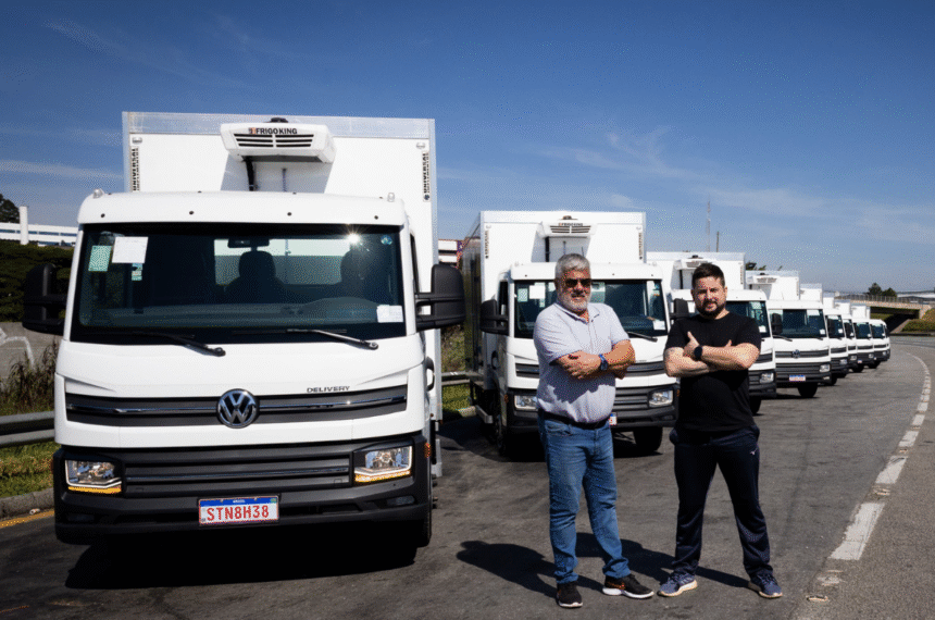 Caminhões VW Delivery Express da Loguber - Transporte