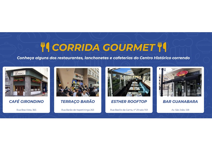 Corrida Gourmet - Restaurantes