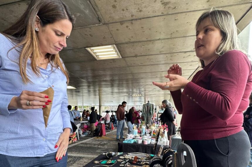 Câmara de Santo André recebe feira com 80 empreendedoras