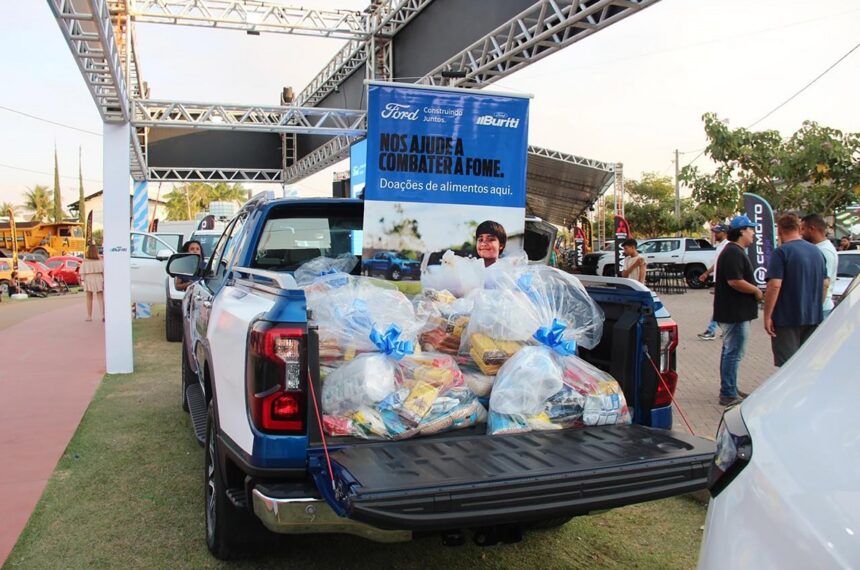 Campanha da Ford de doação alimentos - Divulgação