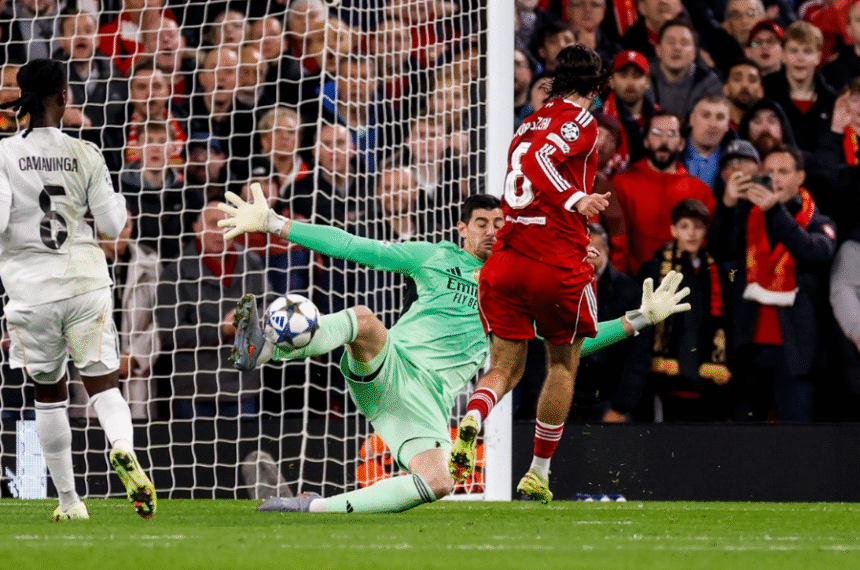 Liverpool x Real Madrid - Courtois
