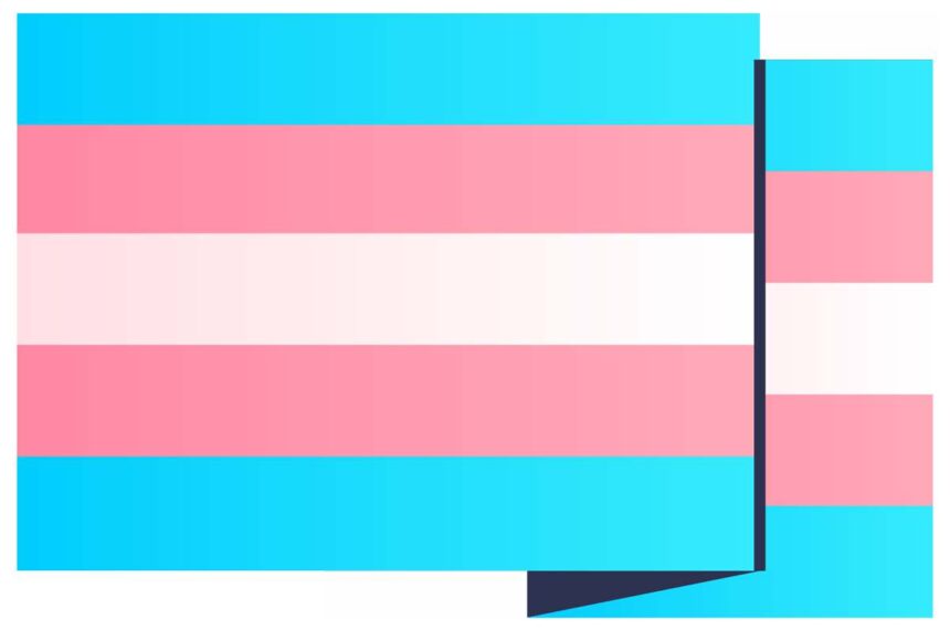 Visibilidade Trans - bandeira trans 