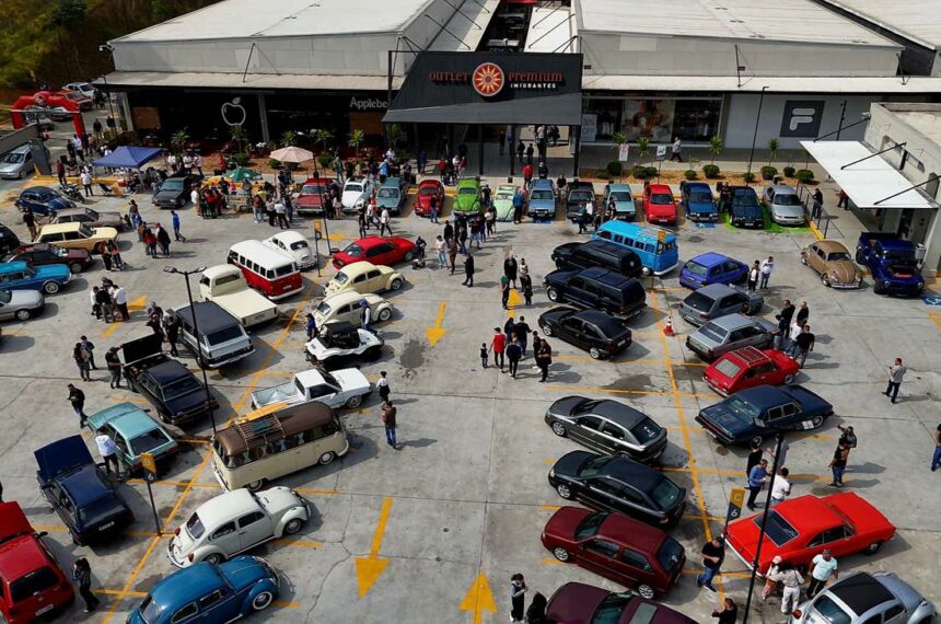 Encontro de carros antigos