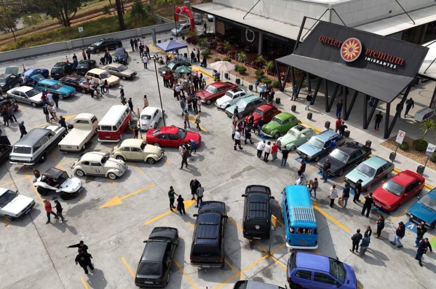 Encontro de carros antigos