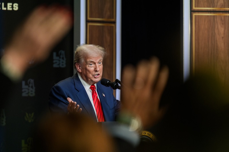 Donald Trump, presidente dos Estados Unidos