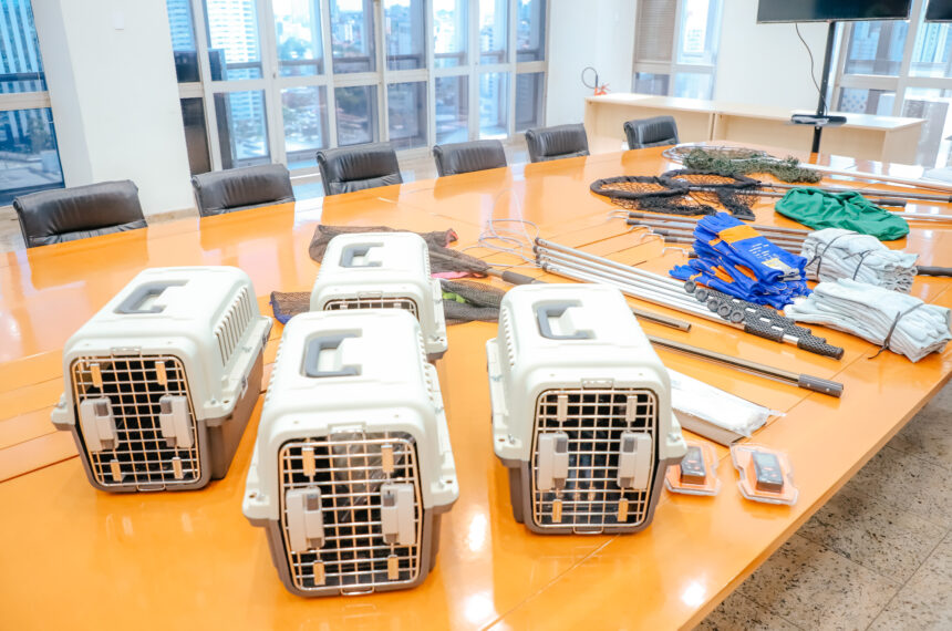 GCM Ambiental recebe novos equipamentos - Igor Cotrim/PMSBC