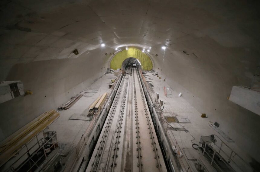 Estação Água Branca - Linha 6-Laranja do Metrô de SP