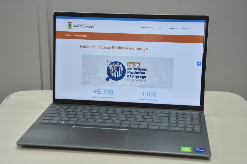 Saiba como foi o Feirão do Emprego online em Santo André - Helber Aggio/PSA