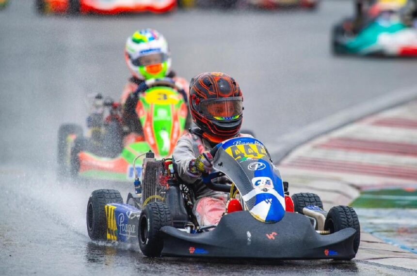 Gael Rampazzo brilha e garante pódio no Campeonato Brasileiro de Rotax - KMCom / Leonardo Dias