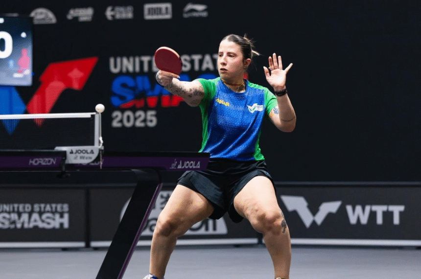 Medalhista paralímpica compete nos Jogos Abertos do Interior