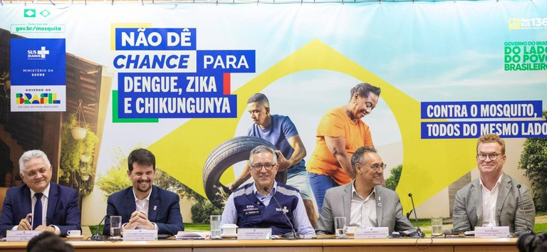 Brasil lança campanha de combate à dengue, zika e chikungunya