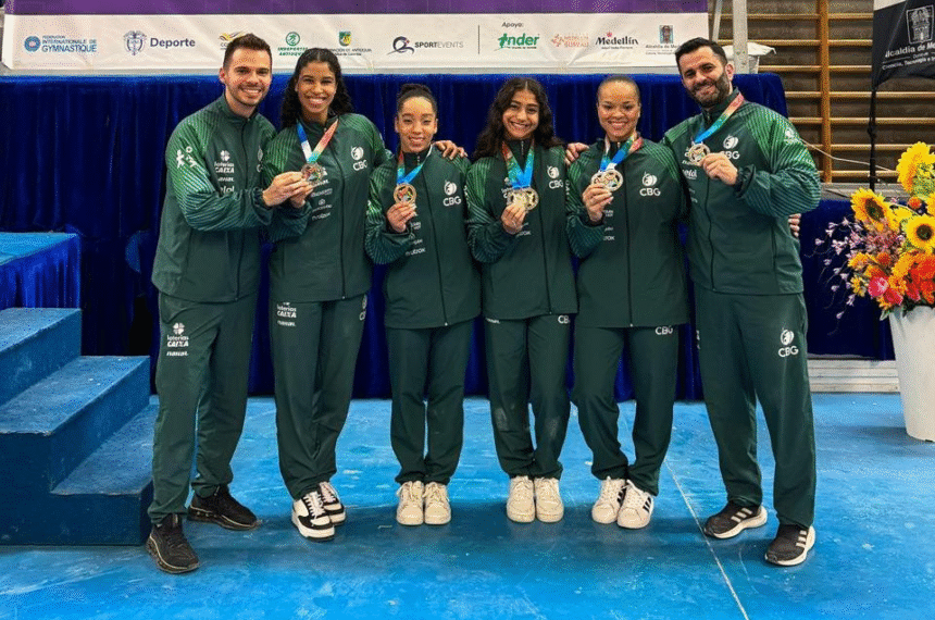 Ginástica Artística de Santo André brilha no Sul-Americano