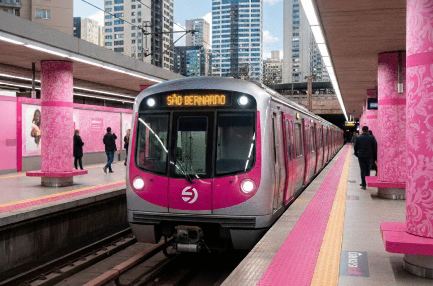 Linha 20-Rosa no ABC é 'obsessão', diz Tarcísio de Freitas