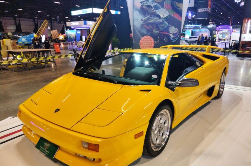Dream Car no Salão de SP - Lamborghini Diablo - Adair Santos/Divulgação