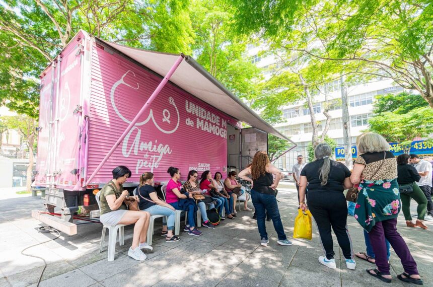 Carreta da Mamografia percorrerá 10 UBSs em São Bernardo em novembro - Divulgação/PMSBC