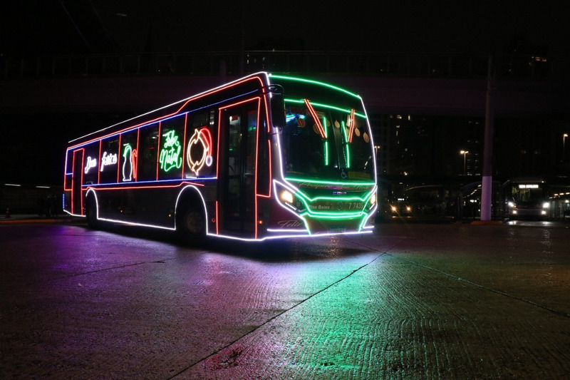 Ônibus - São Paulo - Natal - Natal Iluminado