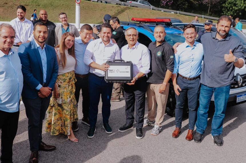 Entrega de drones na Operação ABC+Seguro - Consórcio Intermunicipal Grande ABC - Igor Cotrim/PMSBC