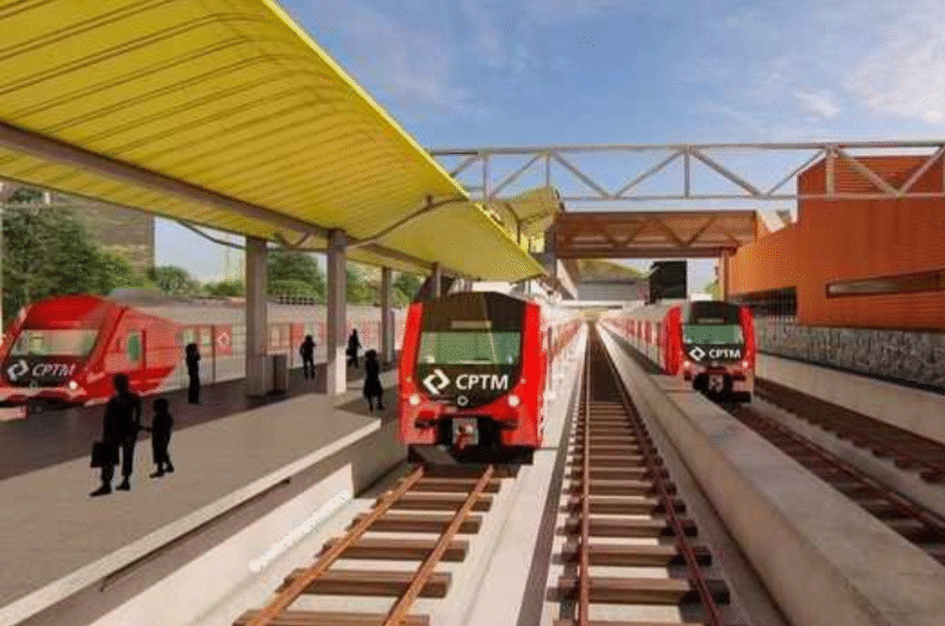 Projeção do Movimento de Implantação de Trem entre Rio Grande da Serra e Suzano (MTRS)