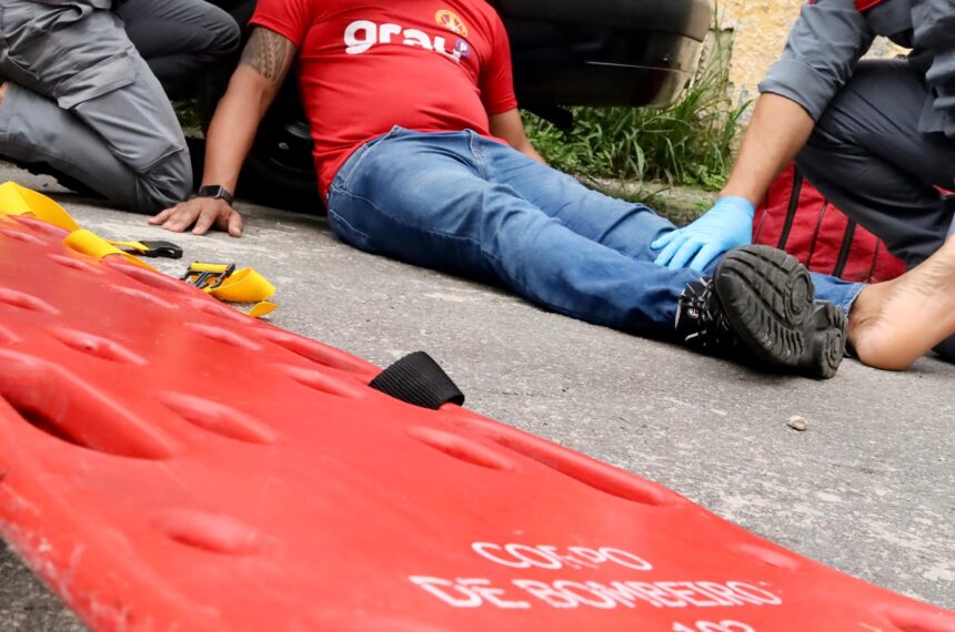 1º Simulado de Risco Hidrológico Uniu Forças - Diego Barros/PMM