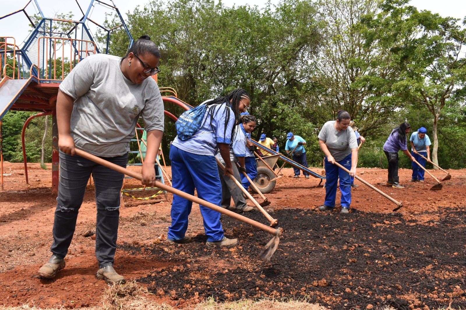 Parque Central é revitalizado e ganha 300 árvores
