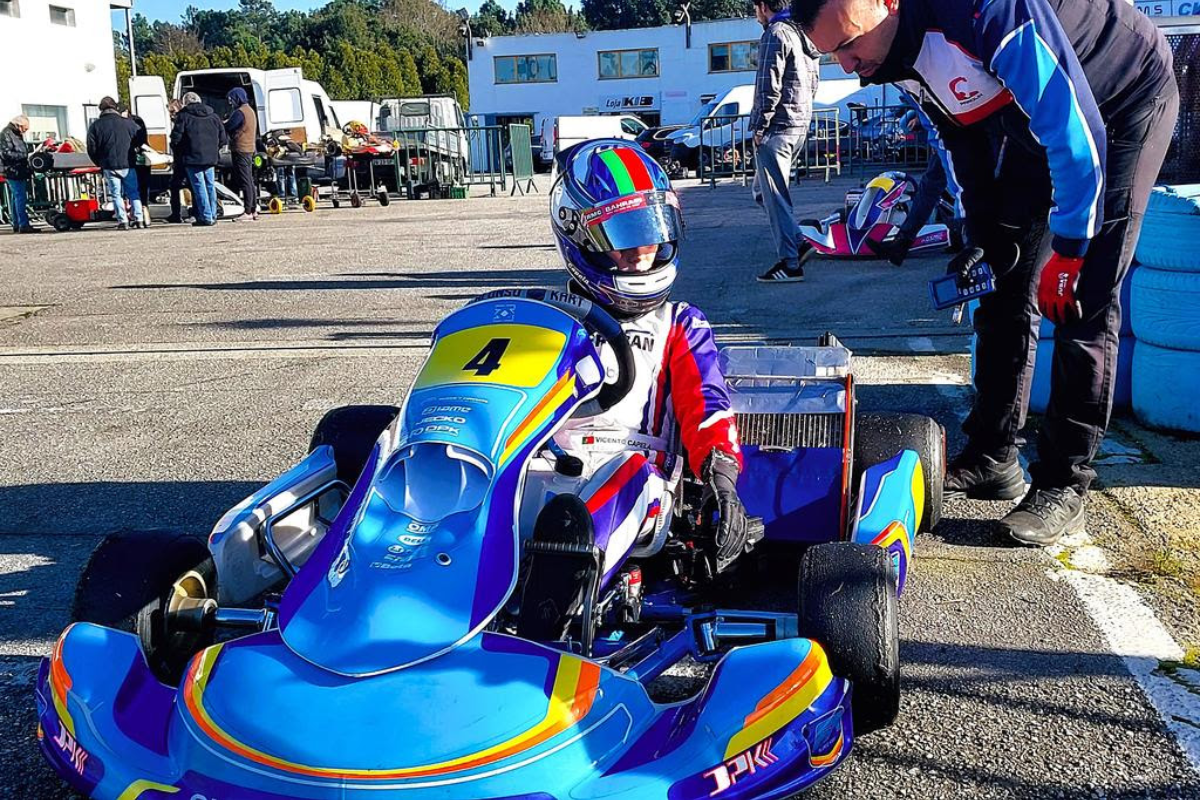 Vicente Capela inicia testes decisivos para a categoria Júnior