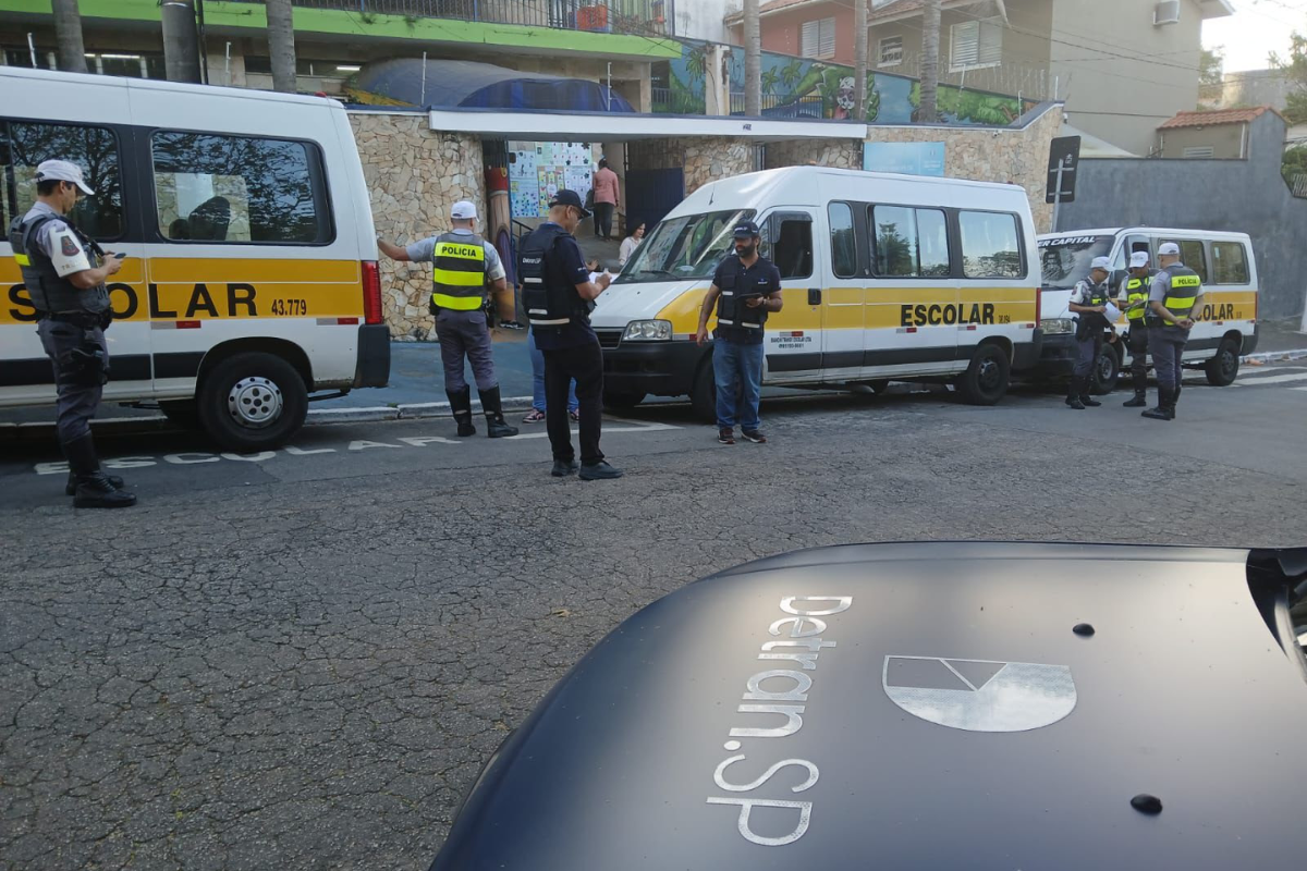 Fiscalização do transporte escolar bate recorde em SP