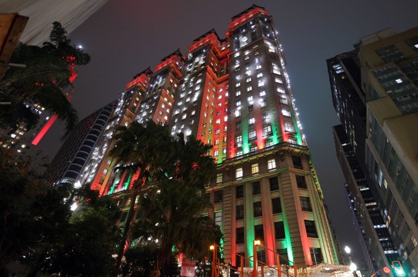 Edifício Martinelli - Natal Iluminado 