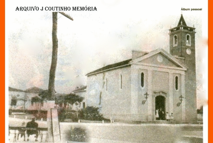Capela de Santo Antônio - bairro Rudge Ramos - Arquivo/JCoutinho Memória