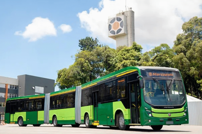 Barticulado elétrico da Marcopolo -  - Transporte