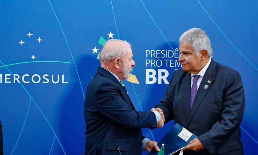 Lula e José Raúl Mulino