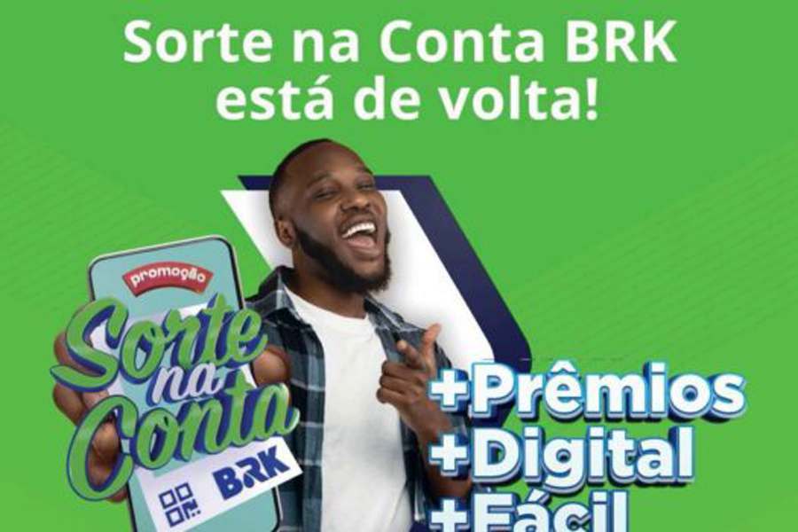 BRK encerra promoção Sorte na Conta em Mauá