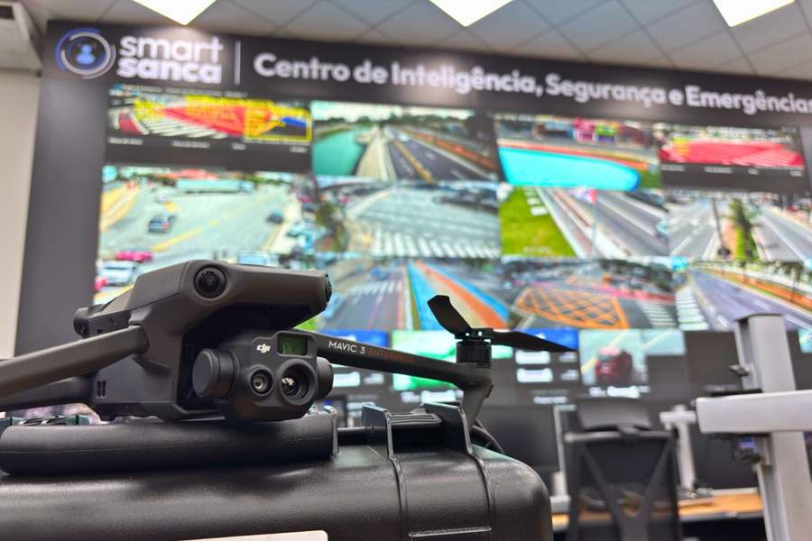 SCS amplia segurança com novo drone integrado ao Smart Sanca