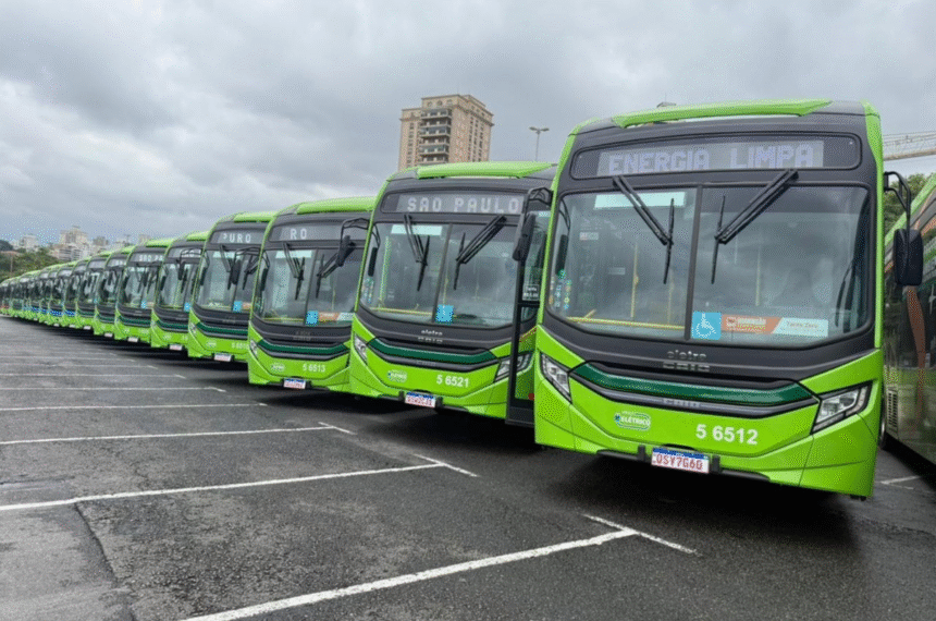 Ônibus elétricos da Eletra para a cidade de São Paulo - Transporte