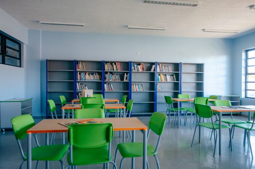 Nova biblioteca da EMEB Três Marias - Brenner Oliveira/PMSBC