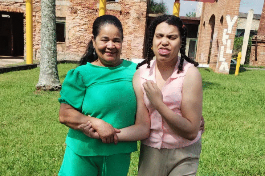 Euza Pereira e Carolina - Natal Pessoas com Deficiência