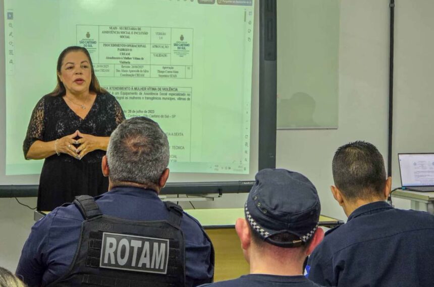 Capacitação contra violência doméstica