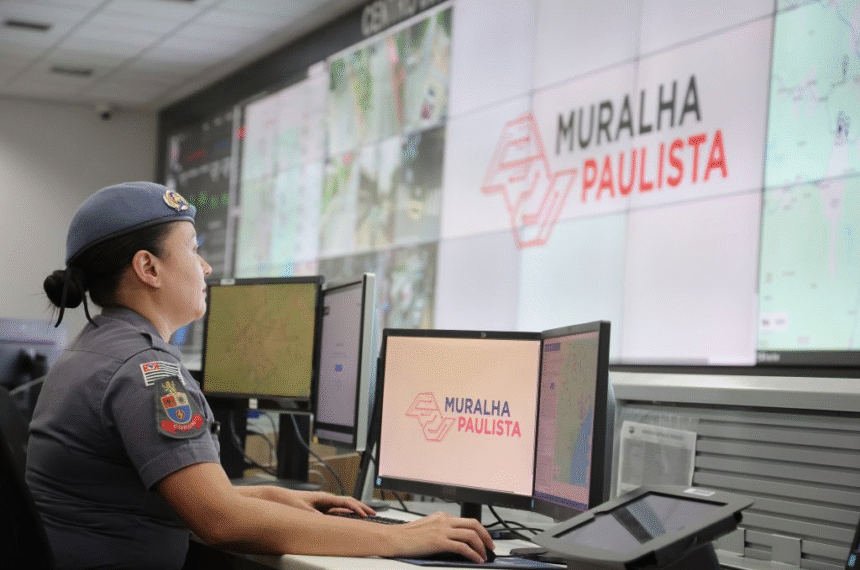 Drones utilizados na Operação Verão Integrada é uma extensão do programa Muralha Paulista - Divulgação