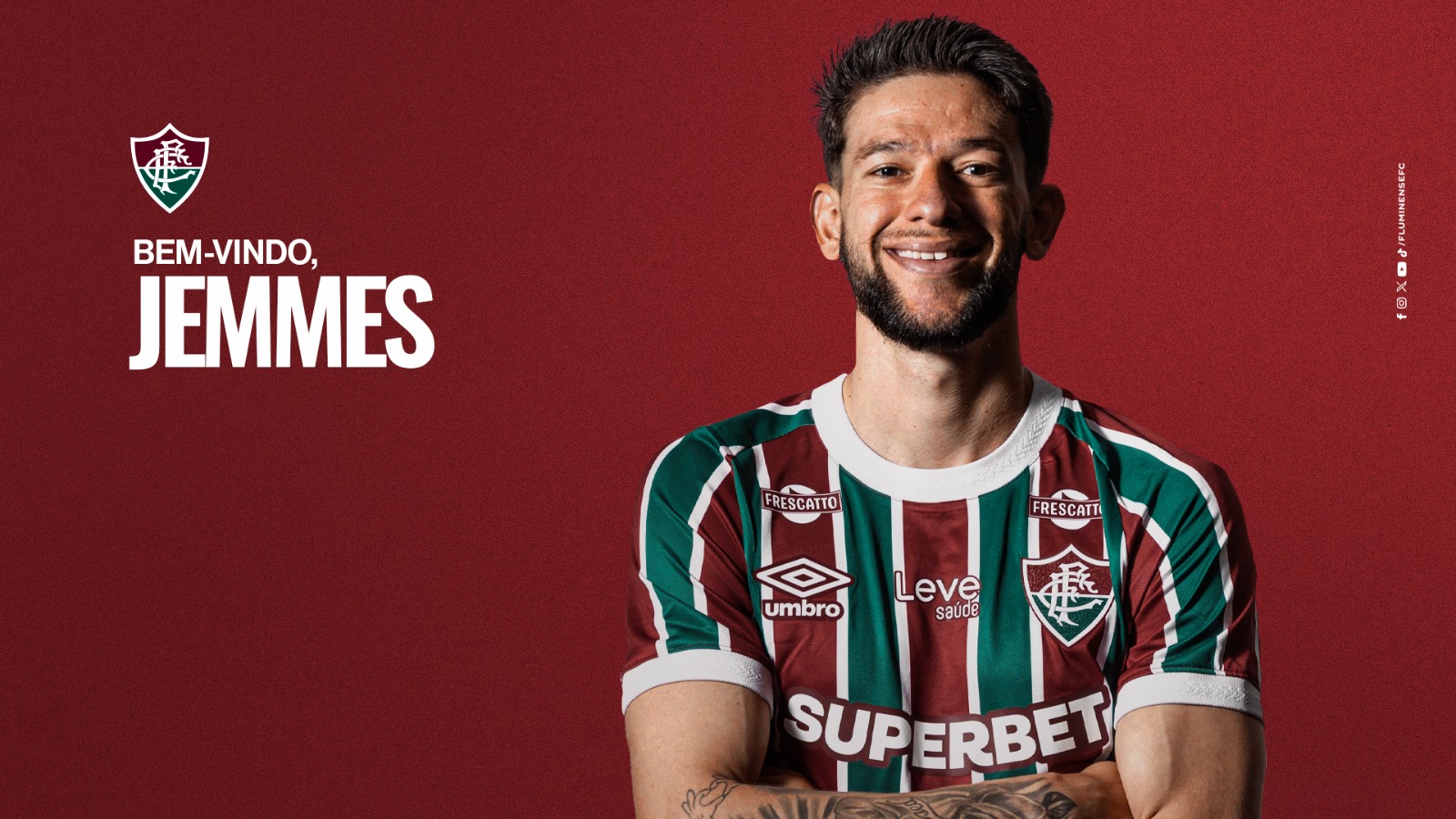 Fluminense anuncia contratação de ex-Mirassol